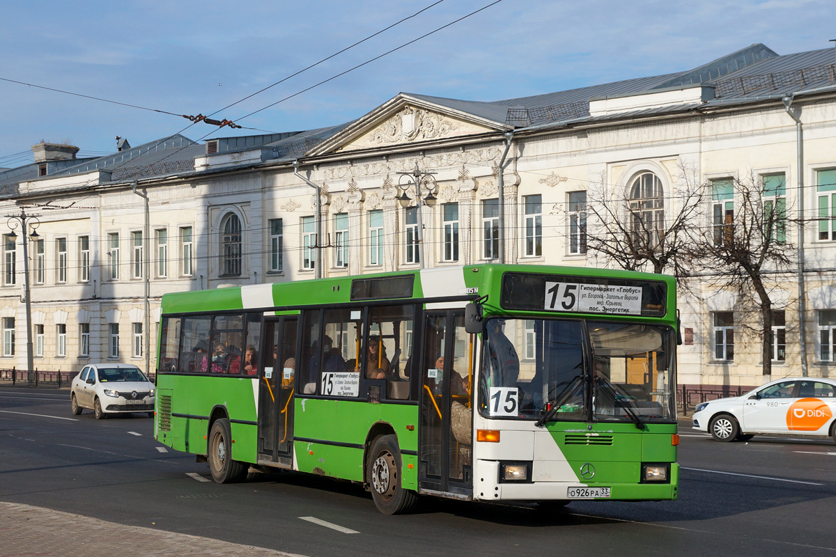 Владимирская область, Mercedes-Benz O405N2 № О 926 РА 33