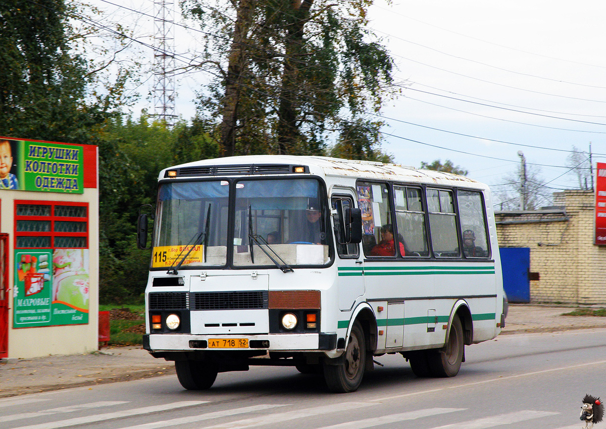 Нижегородская область, ПАЗ-3205-110 № 2702