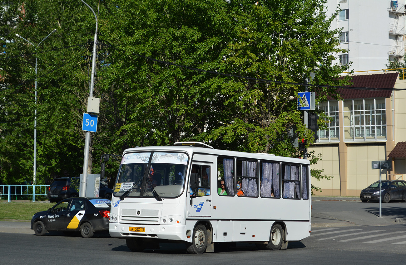 Тюменская область, ПАЗ-320302-08 № АР 003 72
