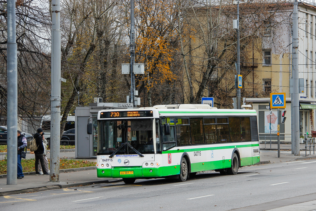 Москва, ЛиАЗ-5292.21 № 040715