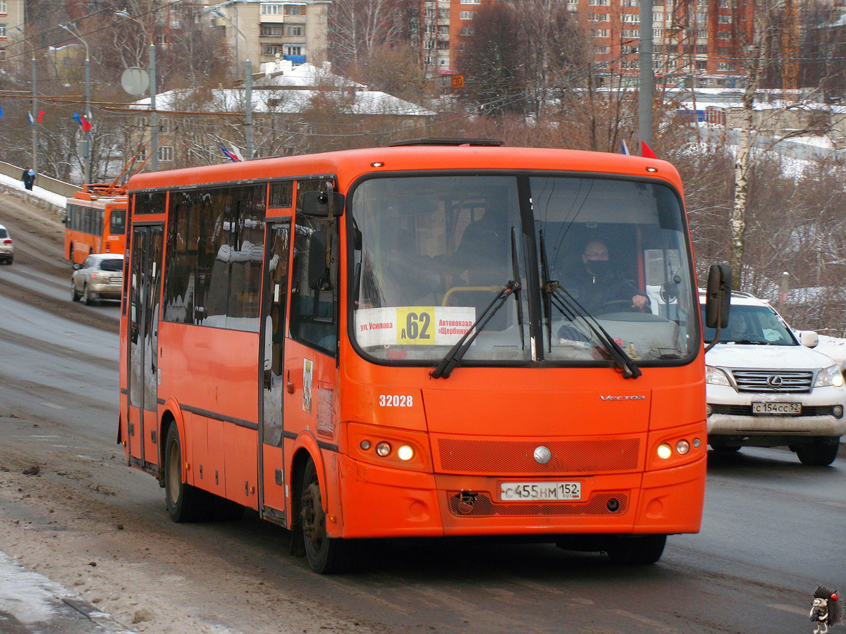Нижегородская область, ПАЗ-320414-04 "Вектор" № 32028