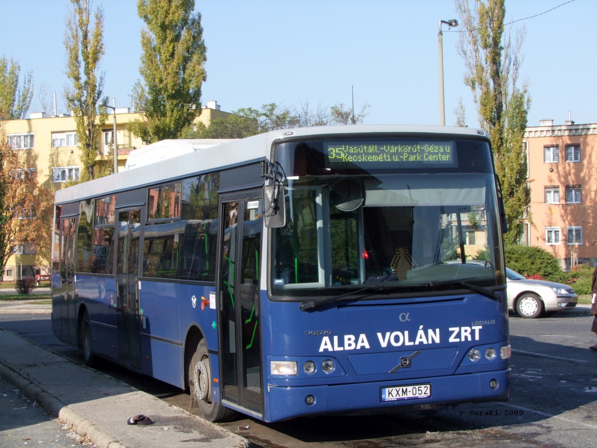 Ungārija, Alfabusz Localo № KXM-052