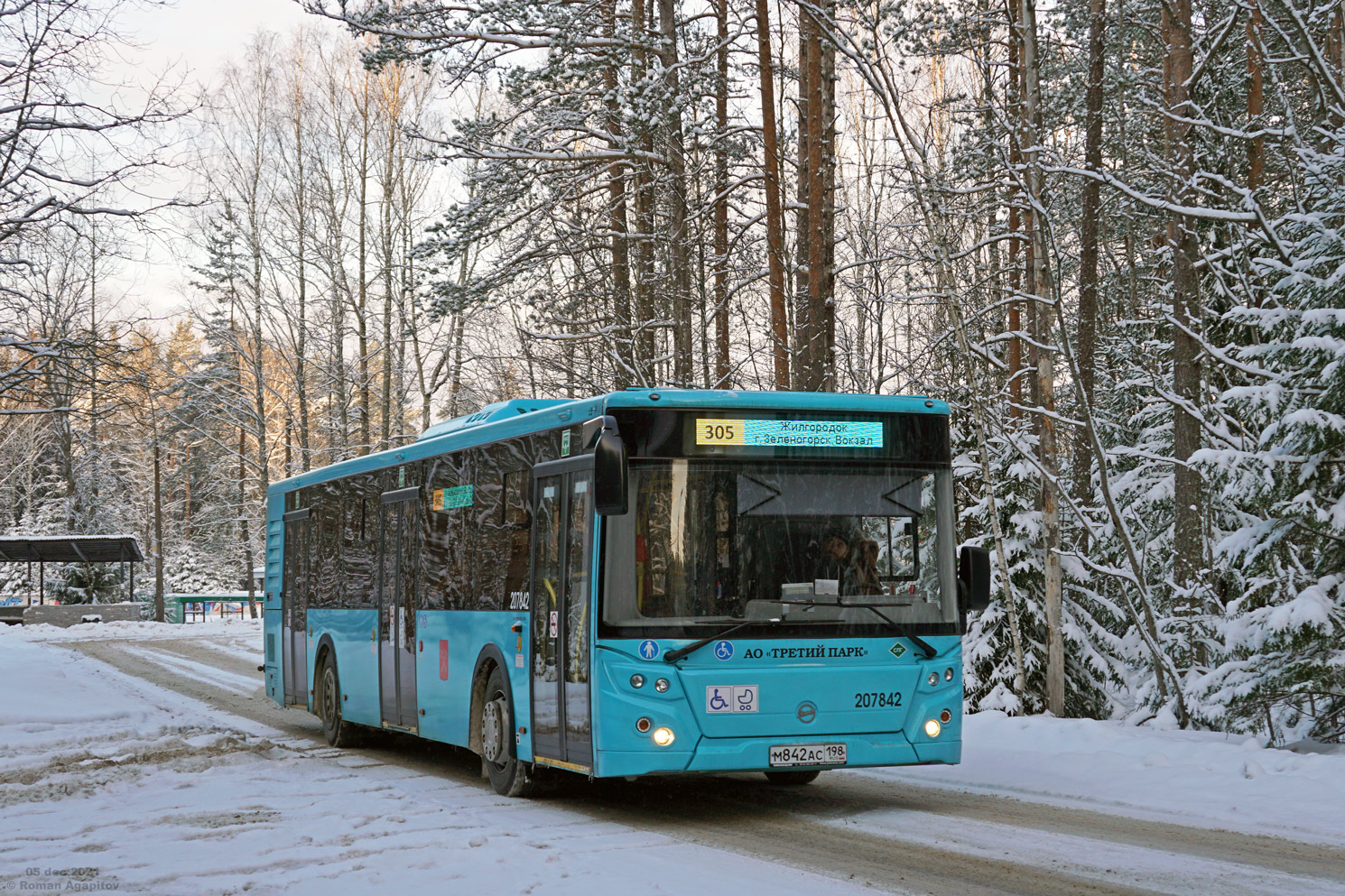 Санкт-Петербург, ЛиАЗ-5292.67 (LNG) № М 842 АС 198