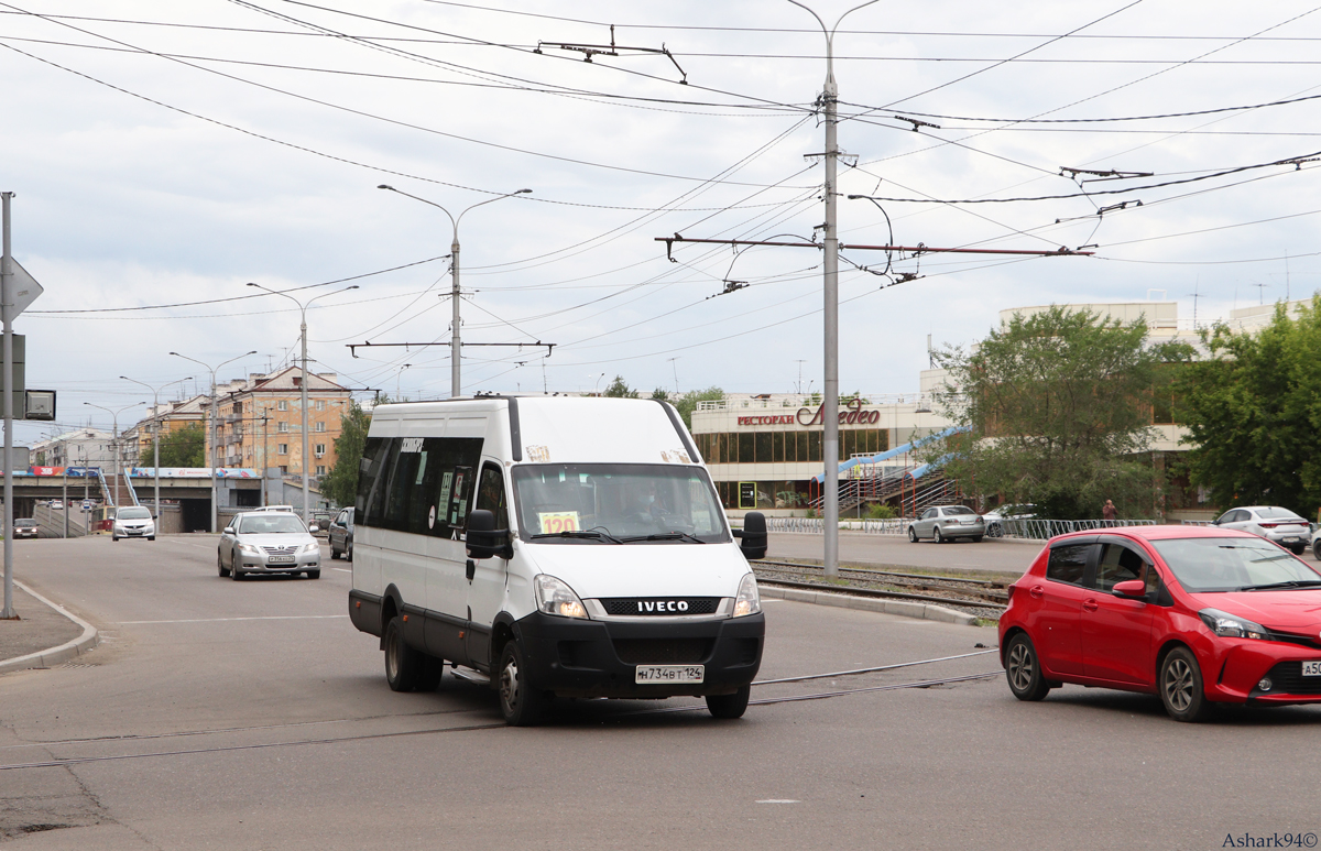 Красноярский край, Нижегородец-2227UU (IVECO Daily) № Н 734 ВТ 124