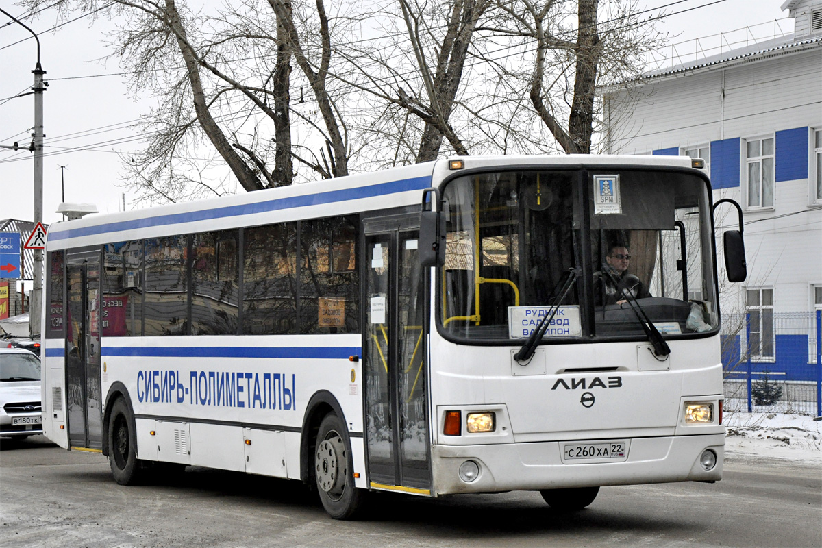 Алтайский край, ЛиАЗ-5256.65 № С 260 ХА 22