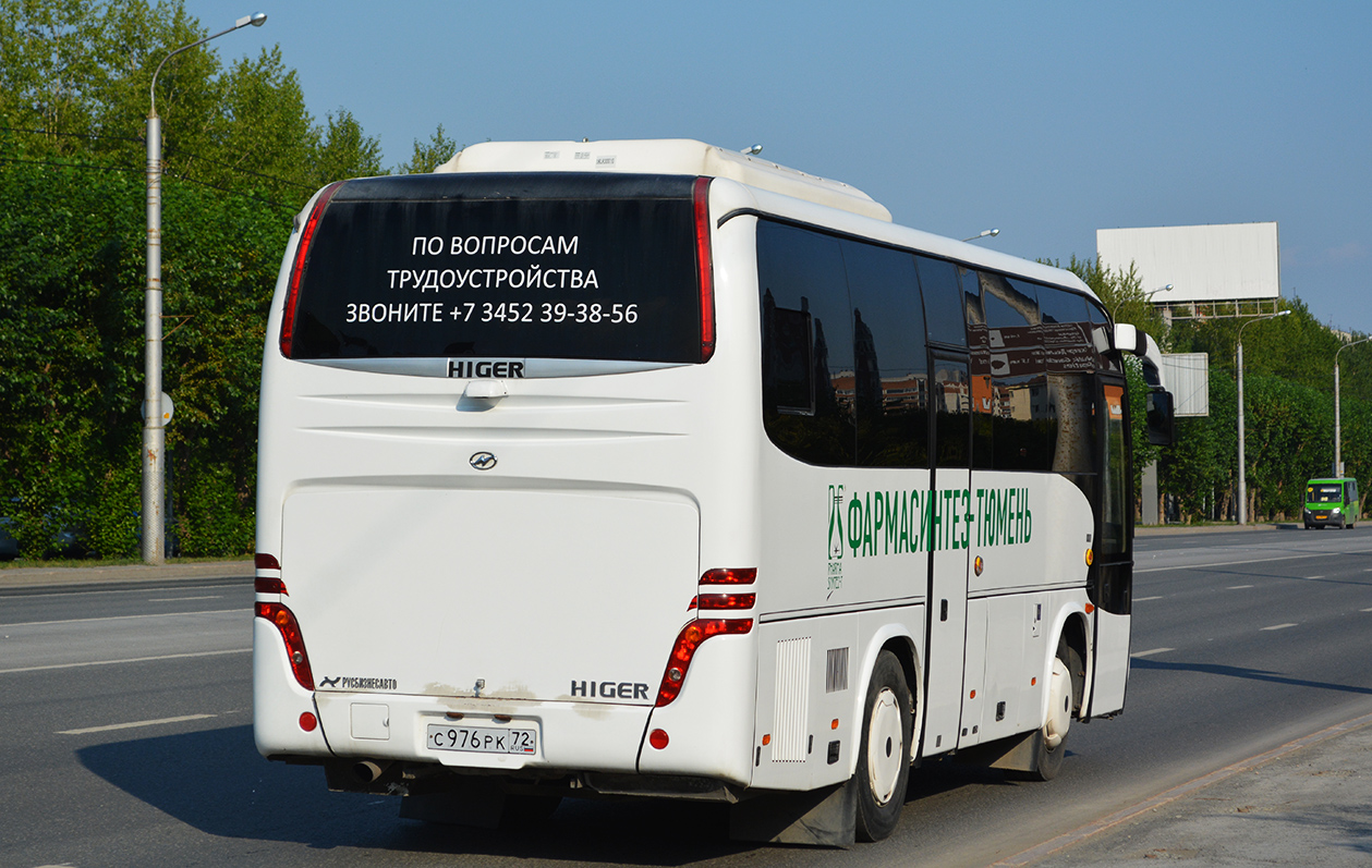Тюменская область, Higer KLQ6826Q № С 976 РК 72 Тюменская область, Higer KLQ6826Q № С 976 РК 72