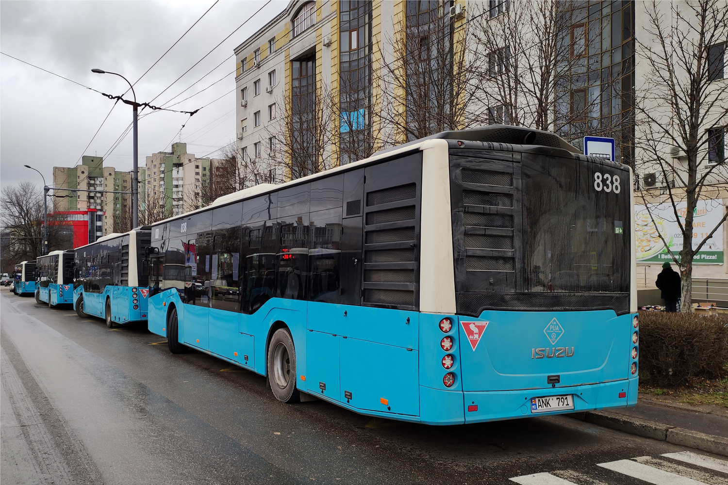 Молдавия, Anadolu Isuzu Citiport 12 № 837; Молдавия, Anadolu Isuzu Citiport 12 № 878; Молдавия, Anadolu Isuzu Citiport 12 № 852; Молдавия, Anadolu Isuzu Citiport 12 № 838