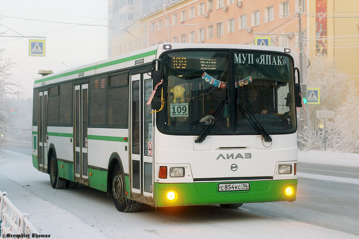 Саха (Якутия), ЛиАЗ-5256.60 № С 854 КС 14
