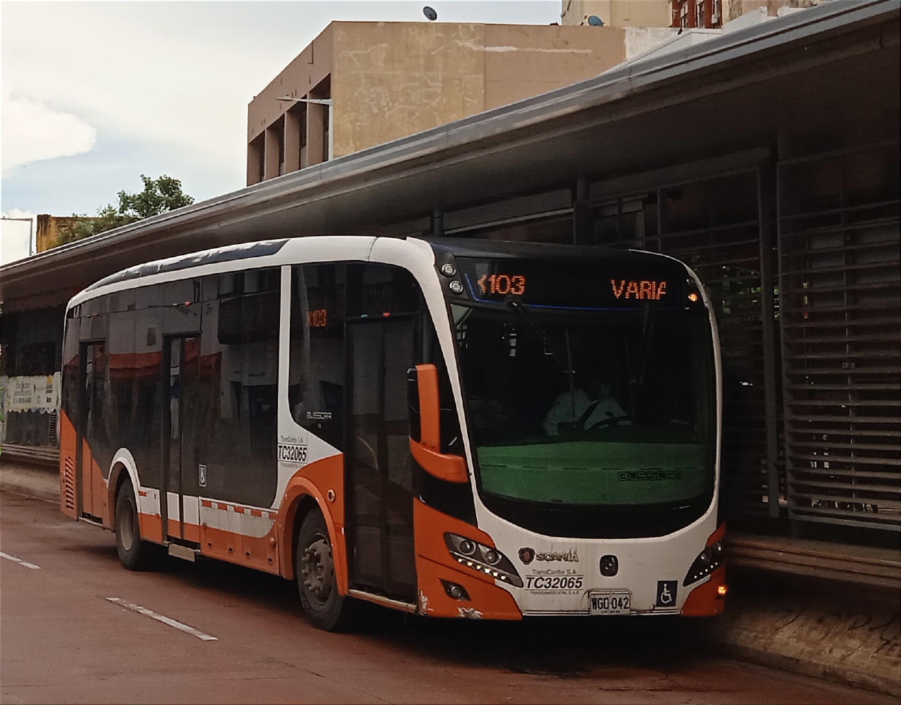 Колумбия, Busscar Urbanuss Pluss S5 № TC32065