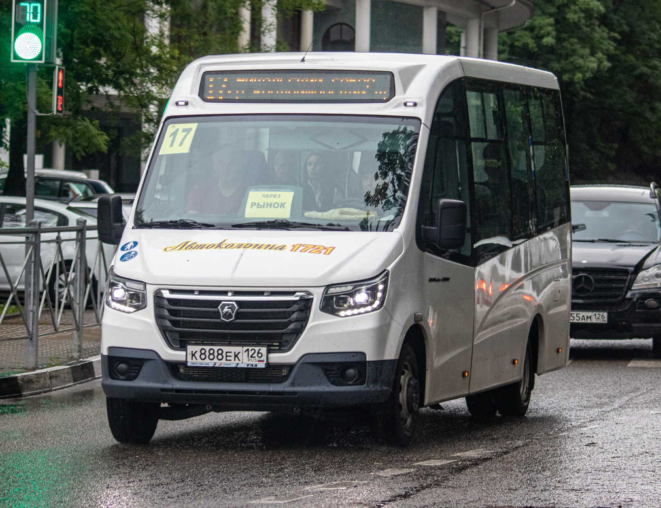 Ставропольский край, ГАЗ-A68R52 City № К 888 ЕК 126