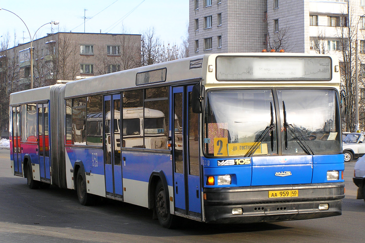 Калужская область, МАЗ-105.041 № 698
