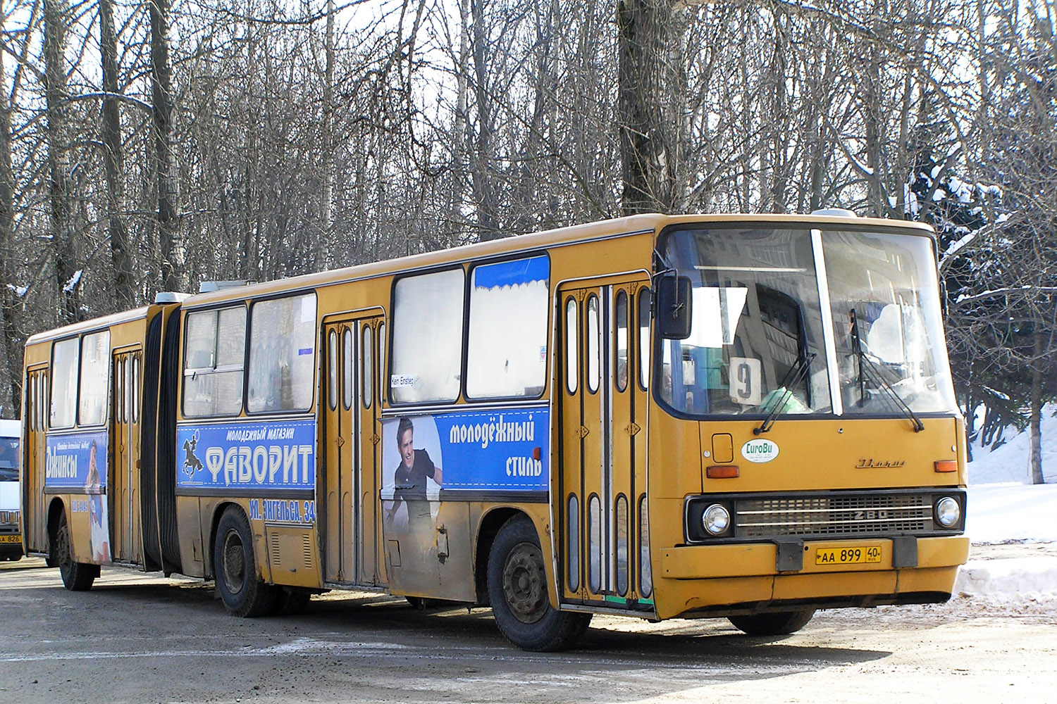 Калужская область, Ikarus 280.02 № АА 899 40