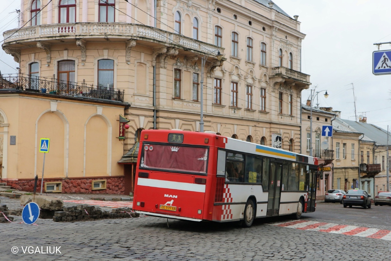 Черновицкая область, MAN A10 NL**2 № CE 1177 AA