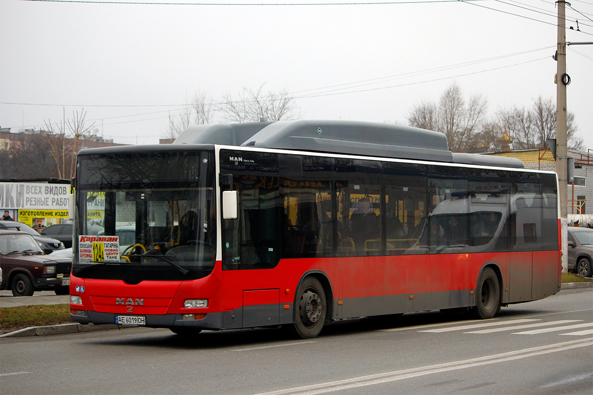 Днепропетровская область, MAN A21 Lion's City NL273 LPG № AE 6019 OH