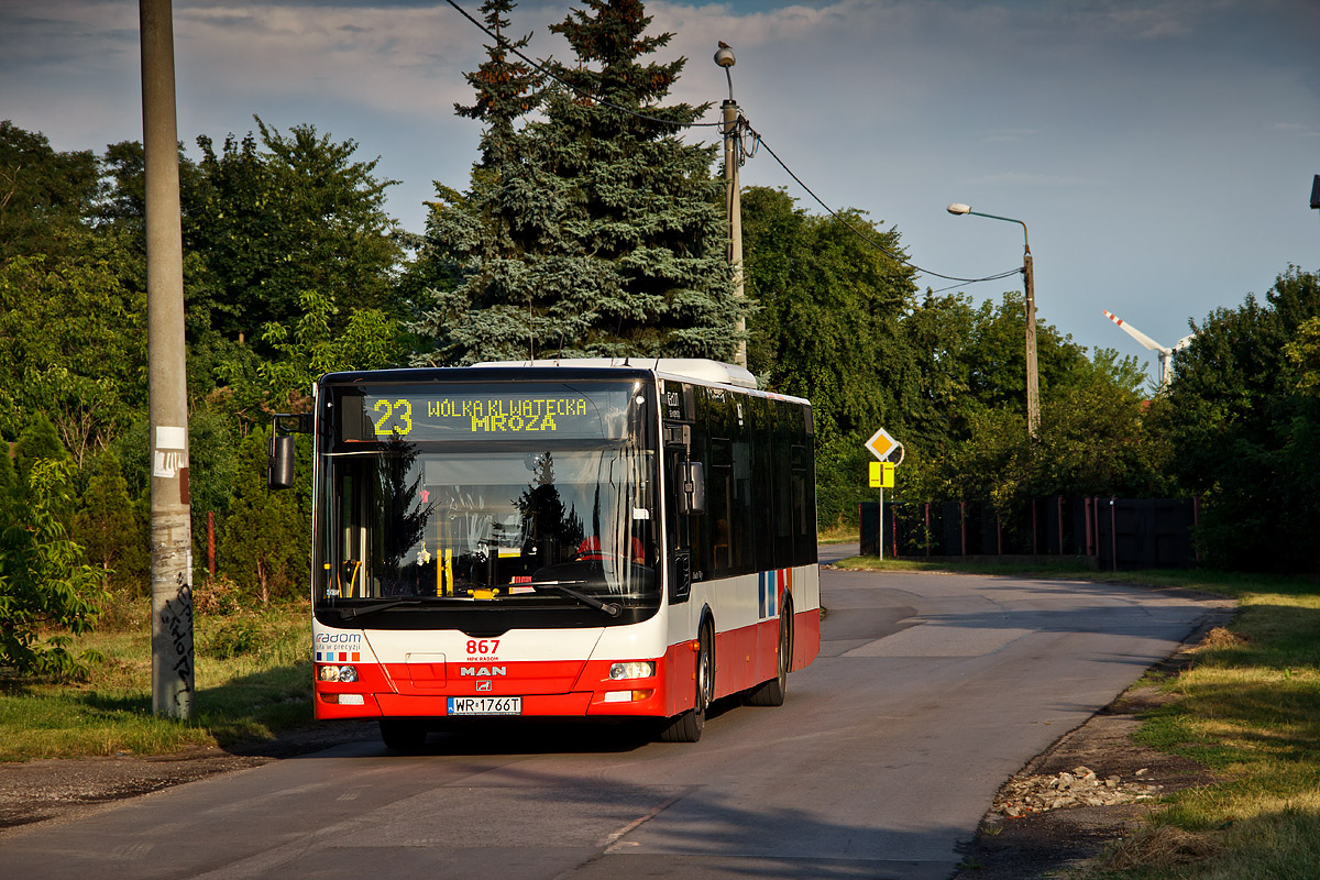 Польша, MAN A21 Lion's City NL263 № 867