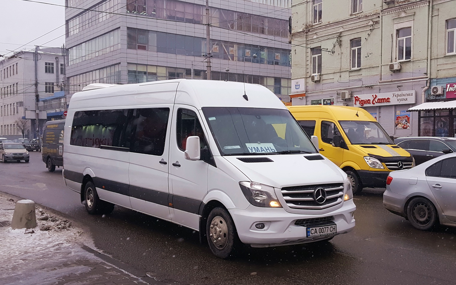Черкасская область, Mercedes-Benz Sprinter W906 519CDI № CA 0077 CH