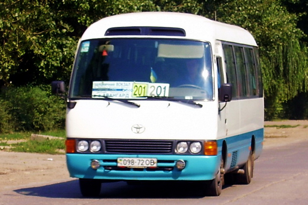 Одесская область, Toyota Coaster HZB50L № 872
