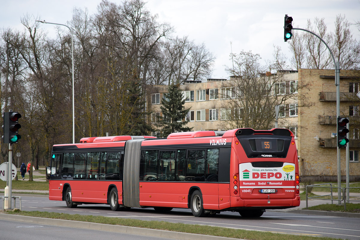 Литва, Scania Citywide LFA № V8045