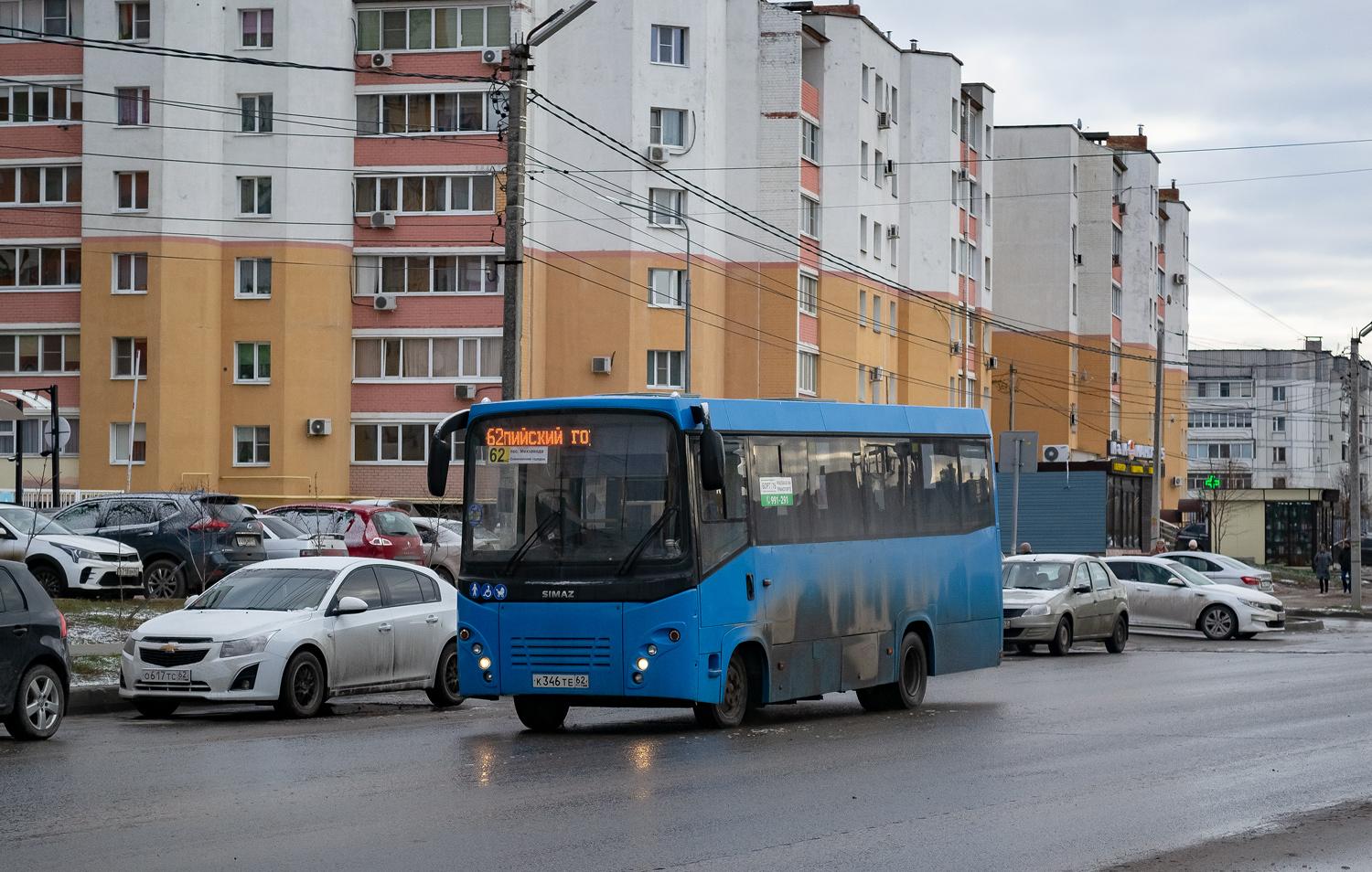 Рязанская область, СИМАЗ-2258 № К 346 ТЕ 62