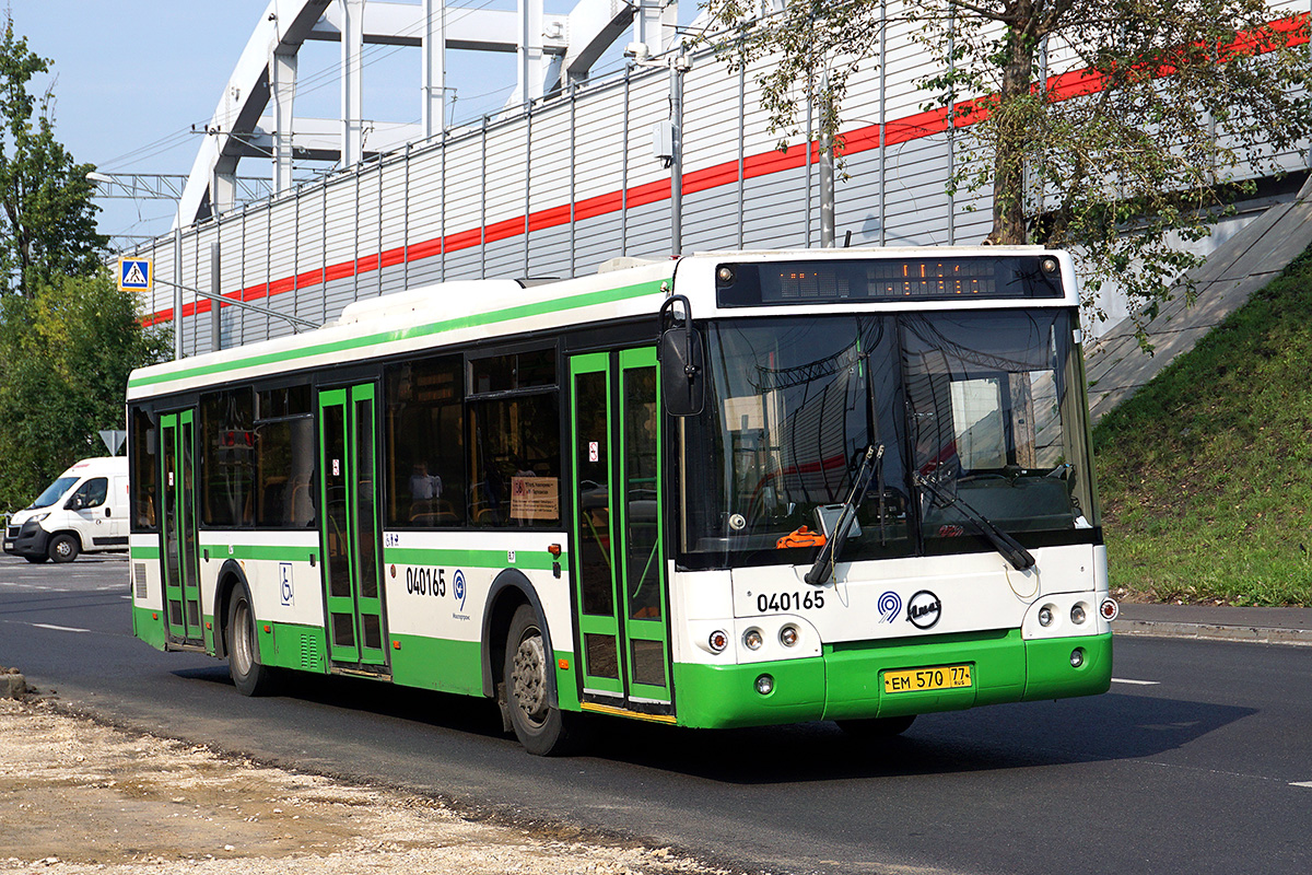 Москва, ЛиАЗ-5292.21 № 040165