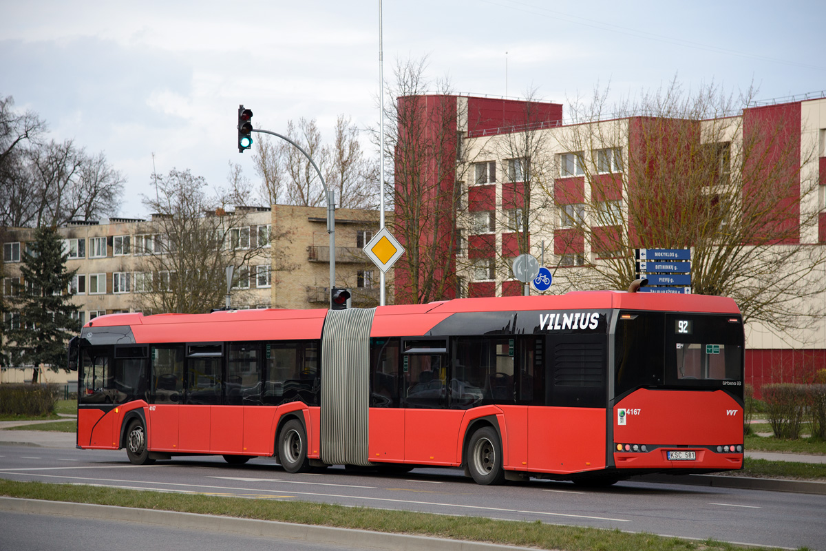 Литва, Solaris Urbino IV 18 № 4167