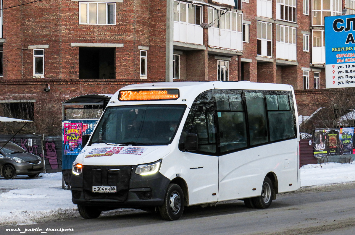 Омская область, ГАЗ-A68R52 City № Х 304 ЕН 55