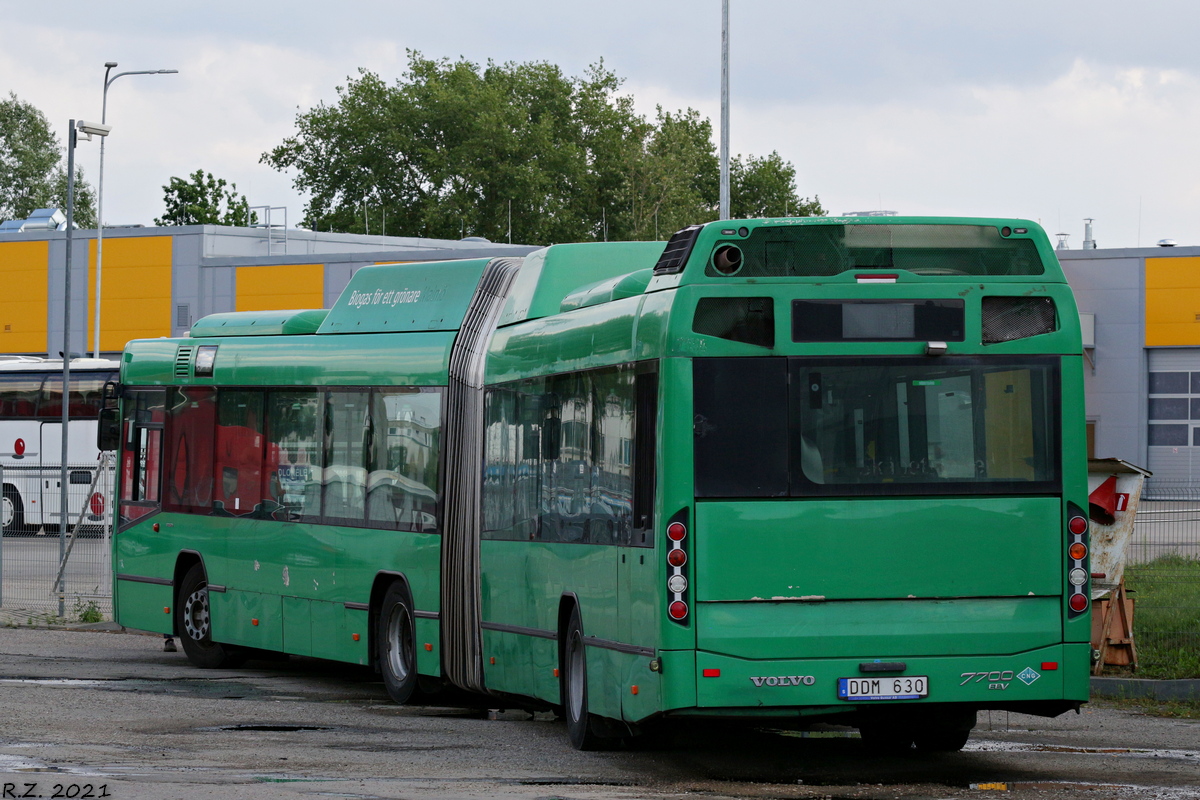 Szwecja, Volvo 7700A CNG Nr DDM 630