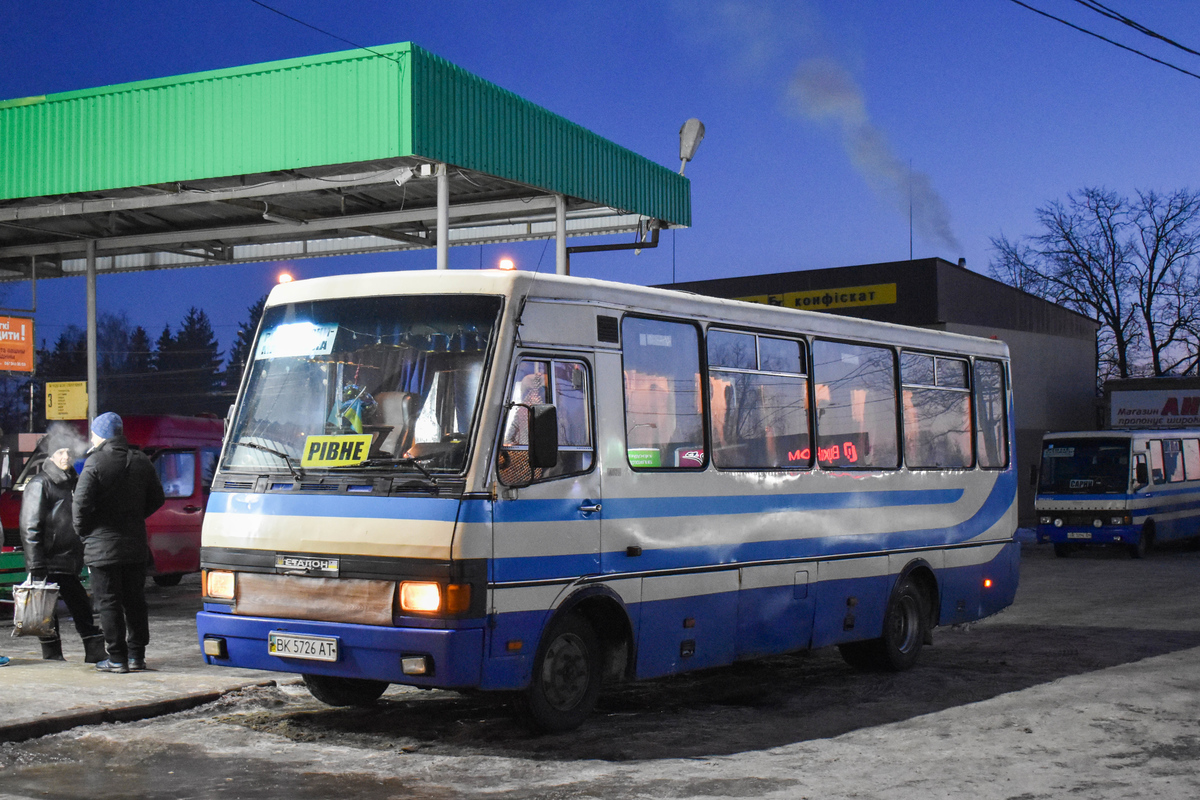 Ровненская область, БАЗ-А079.23 "Мальва" № BK 5726 AT