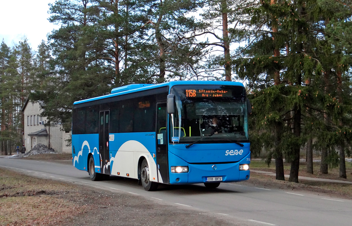 Эстония, Irisbus Crossway 12M № 718