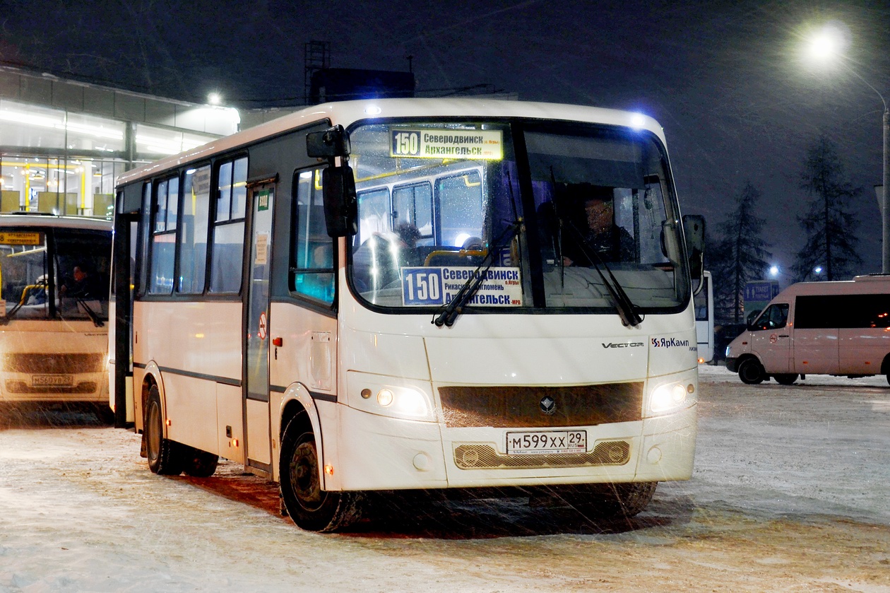 Архангельская область, ПАЗ-320412-05 "Вектор" № М 599 ХХ 29