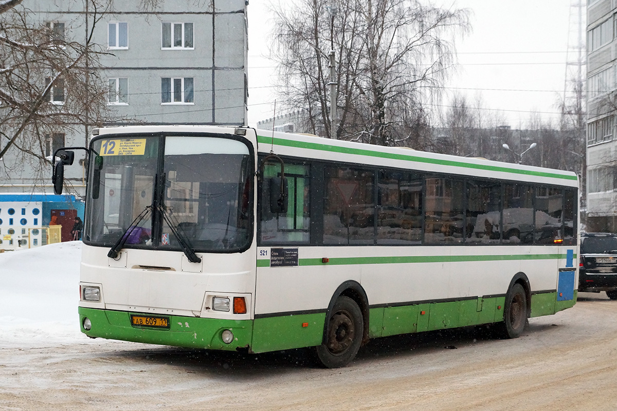 Коми, ЛиАЗ-5256.54 № АВ 609 11