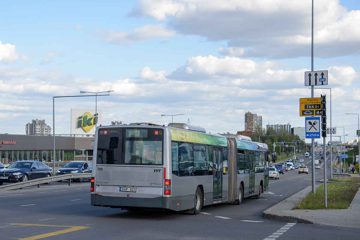 Литва, Volvo 7700A № 708