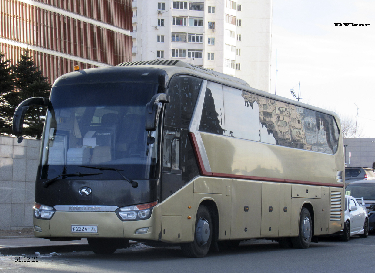 Приморский край, King Long XMQ6129Y № Р 222 АТ 25