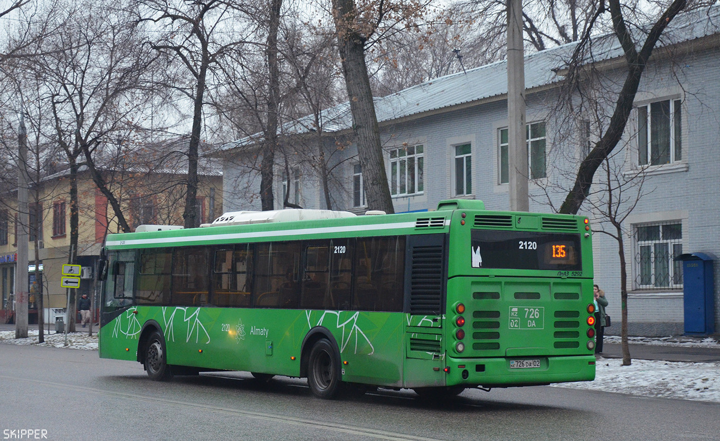 Алматы, ЛиАЗ-5292.60 № 2120