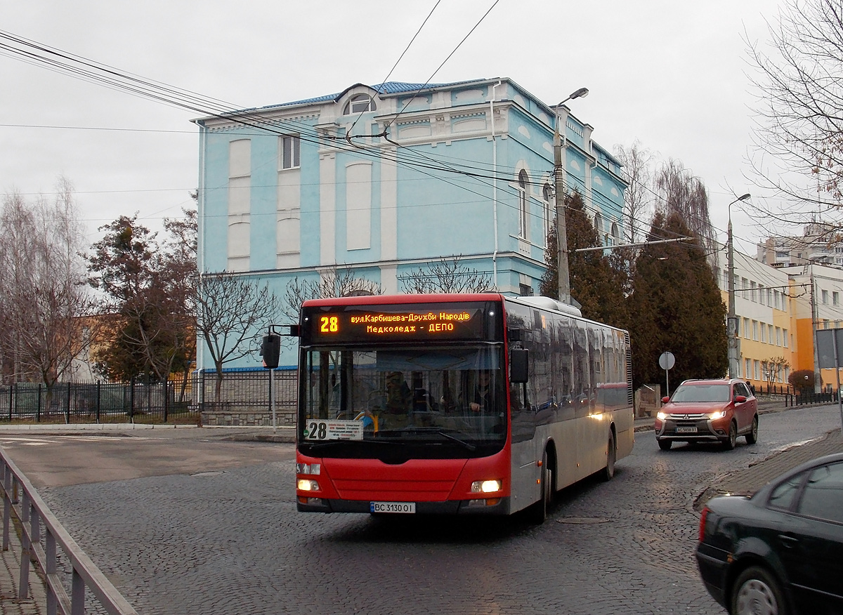 Волынская область, MAN A37 Lion's City NL283 № BC 3130 OI