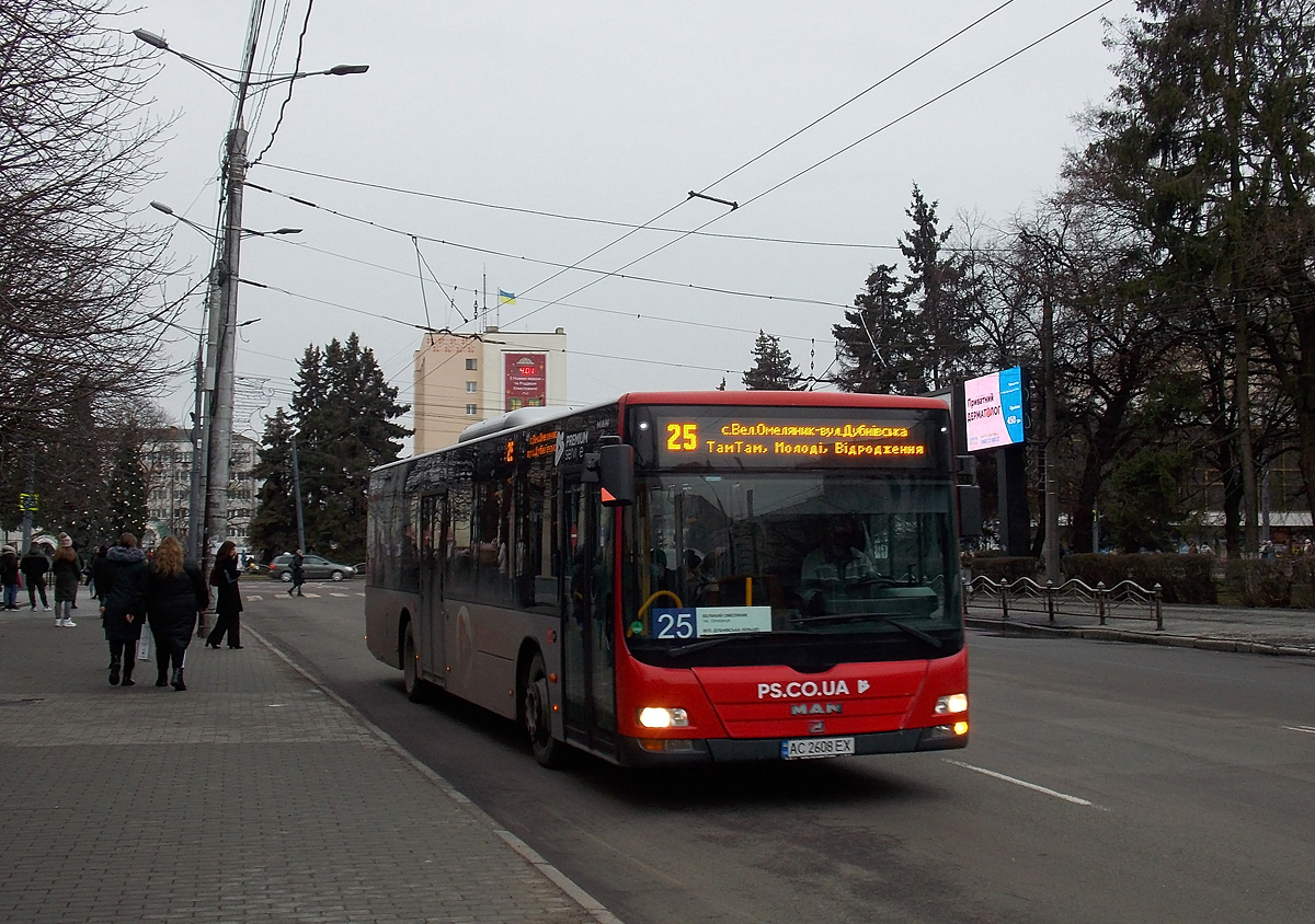 Волынская область, MAN A37 Lion's City NL283 № AC 2608 EX