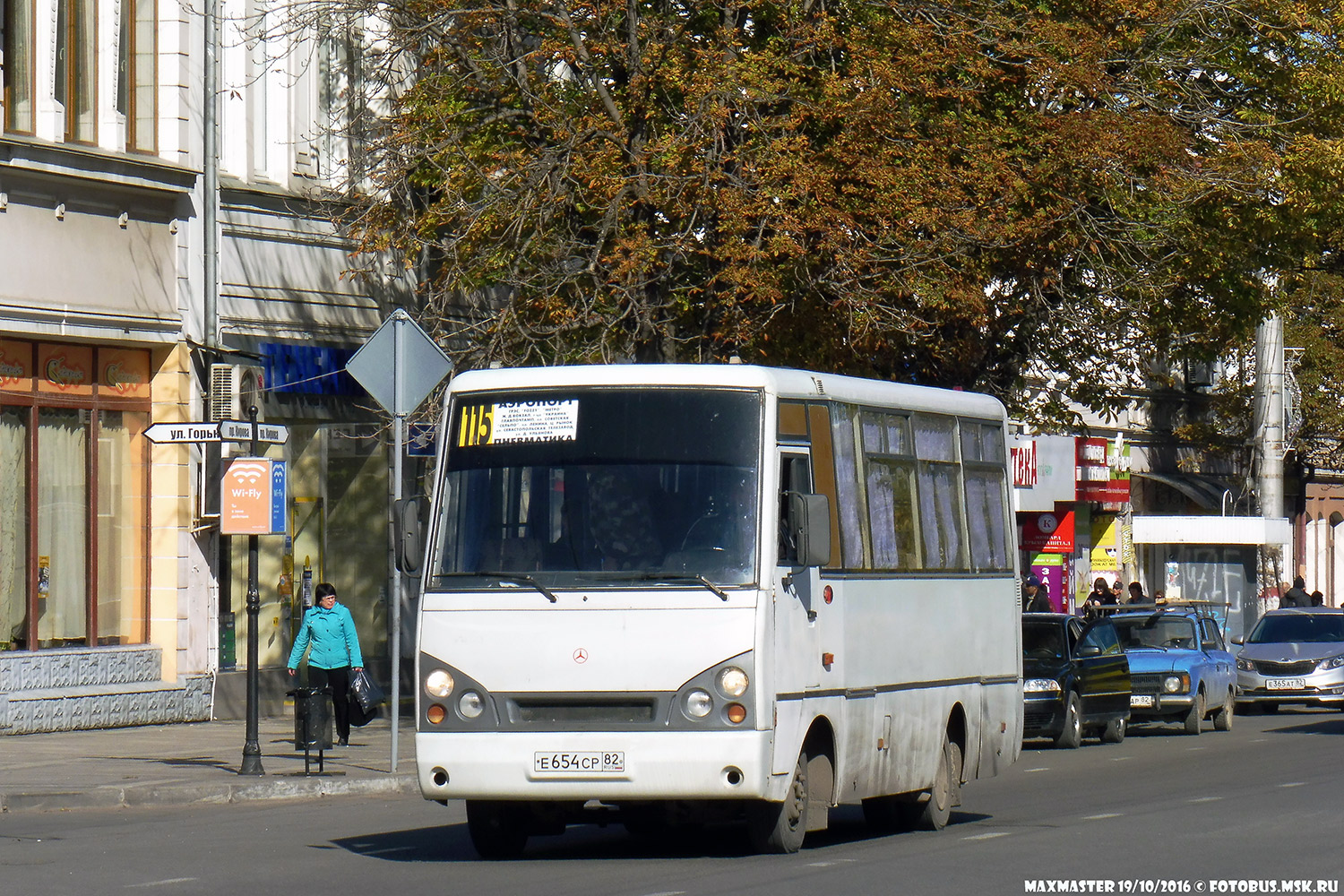 Республика Крым, I-VAN A07A1-21 № Е 654 СР 82