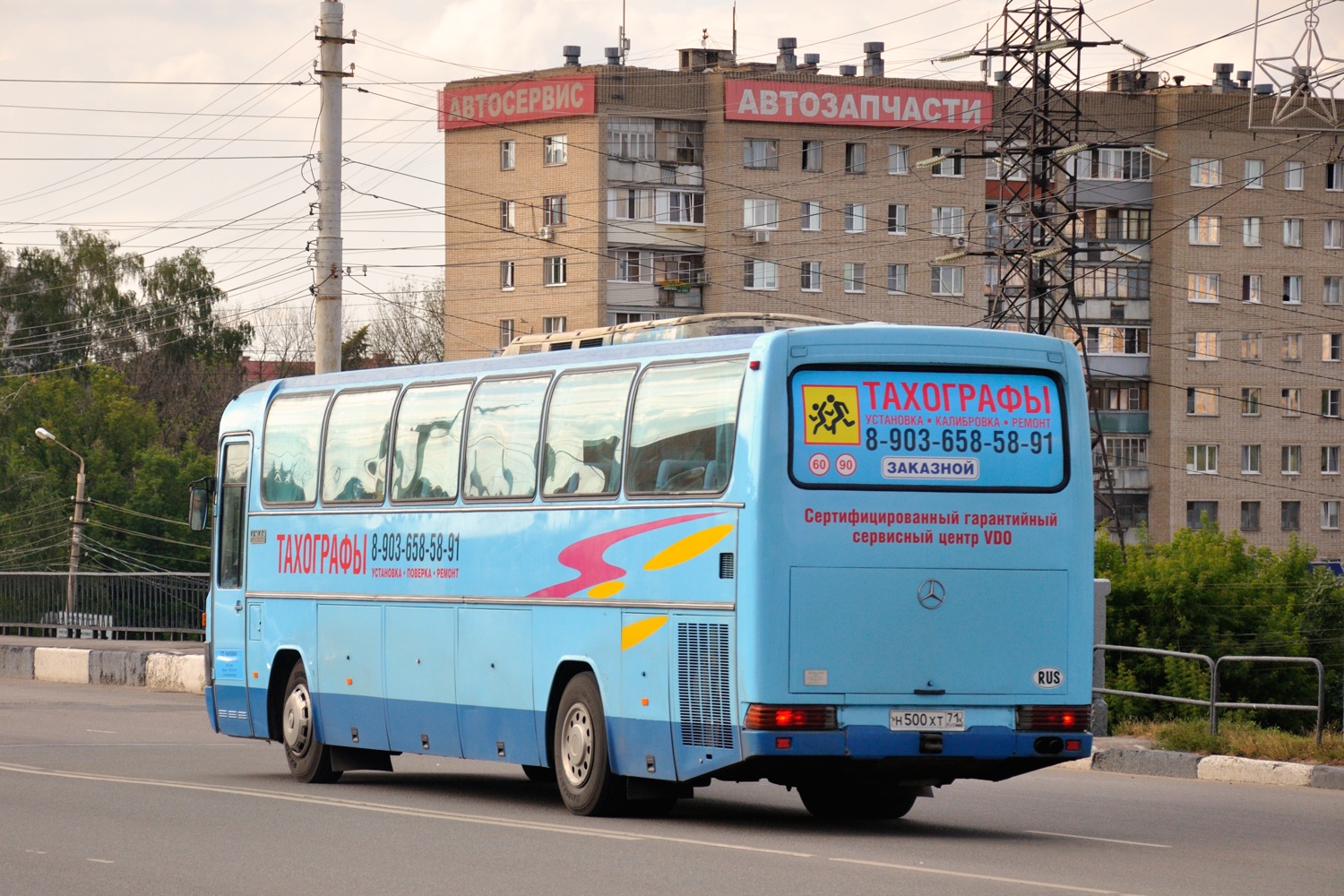 Тульская область, Mercedes-Benz O303-15RHD Витязь № Н 500 ХТ 71