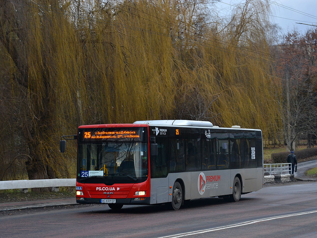 Волынская область, MAN A37 Lion's City NL283 № AC 8309 EP