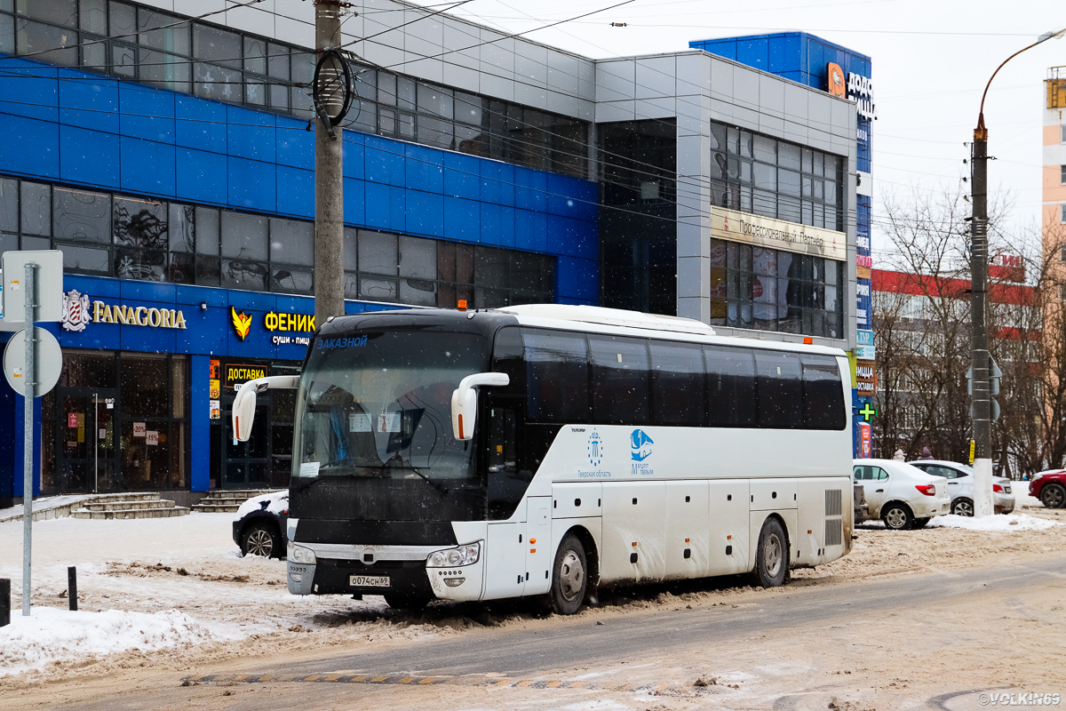 Тверська область, Yutong ZK6122H9 № О 074 СН 69