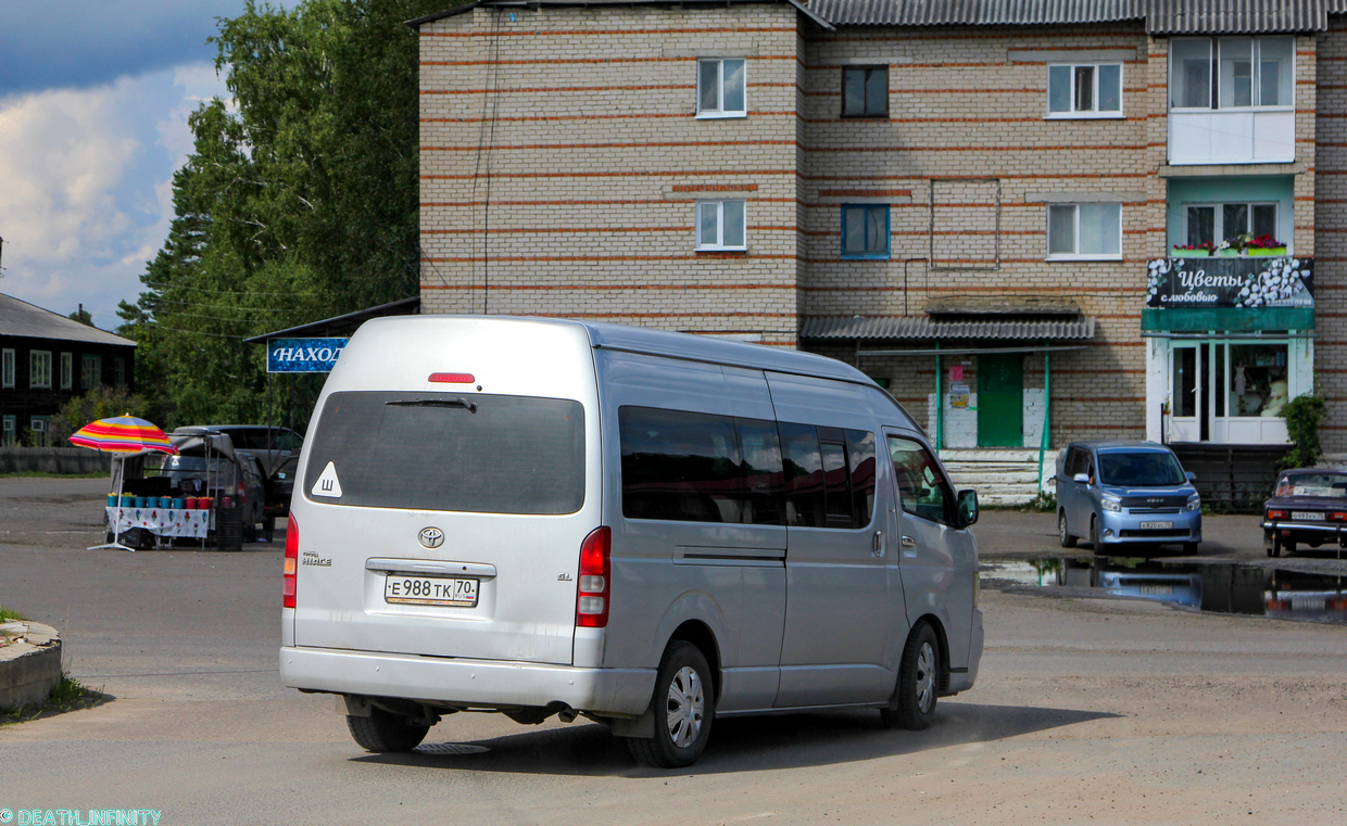 Томская область, Toyota HiAce TRH223L № Е 988 ТК 70