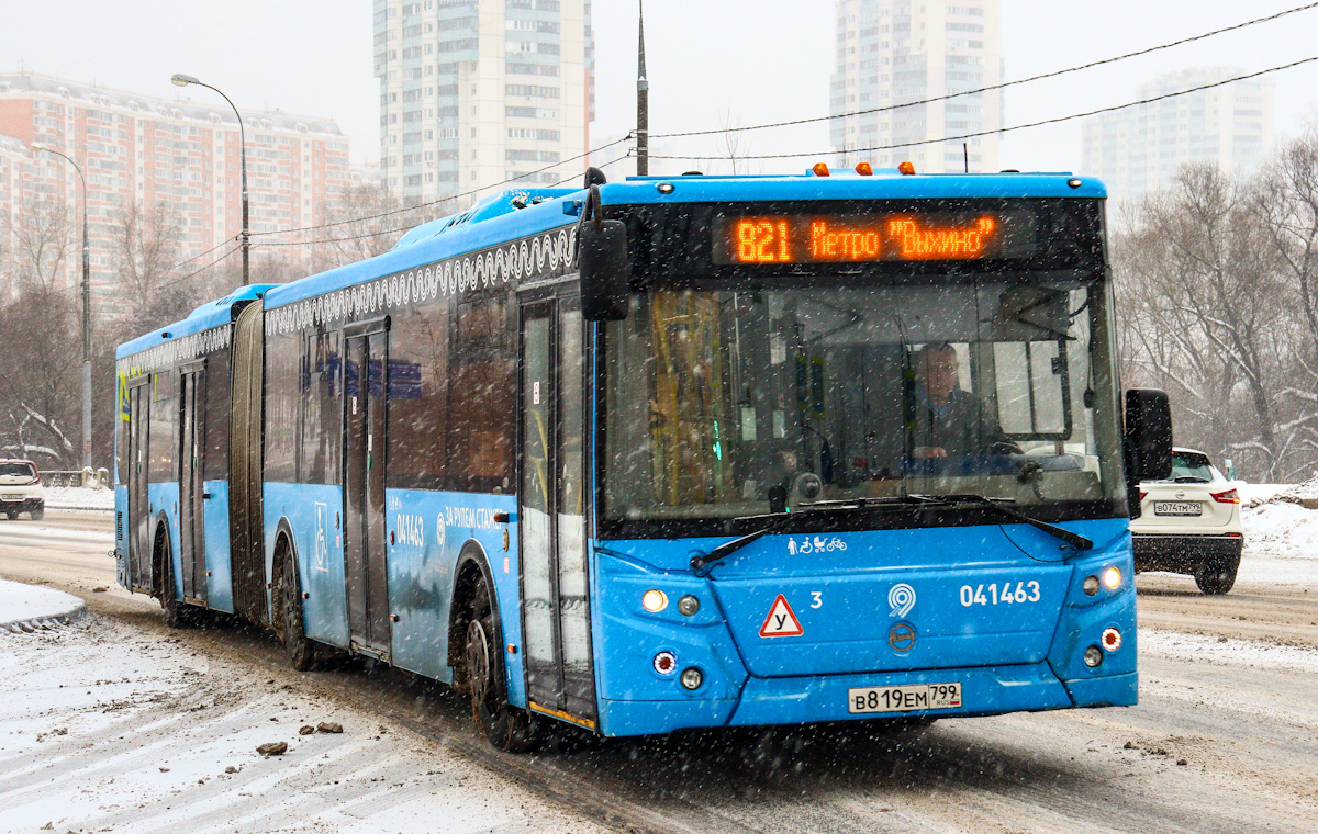 Москва, ЛиАЗ-6213.65 № 041463