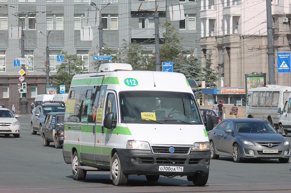 Челябинская область, FIAT Ducato 244 CSMMC-RLL, -RTL № О 700 ОА 174