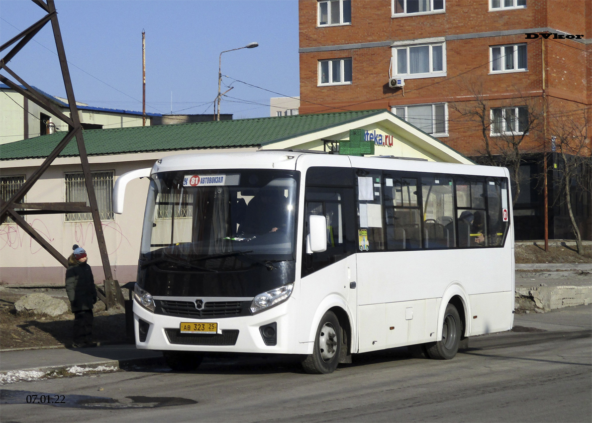 Приморский край, ПАЗ-320435-04 "Vector Next" № АВ 323 25