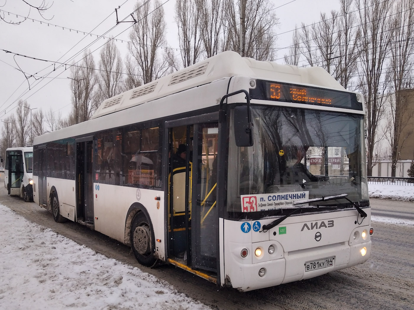 Саратовская область, ЛиАЗ-5292.67 (CNG) № В 781 КУ 164