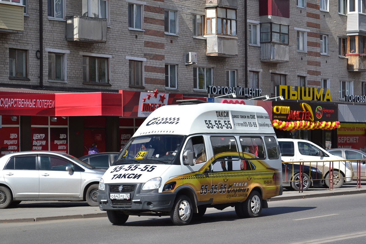 Тюменская область, Луидор-225000 (ГАЗ-322133) № О 643 РЕ 72