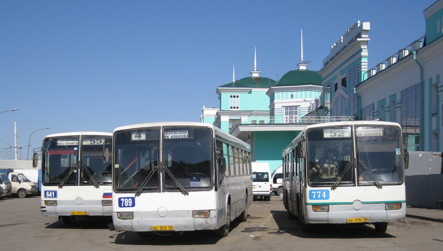 Омская область, Mercedes-Benz O345 № 789; Омская область, Mercedes-Benz O345 № 774
