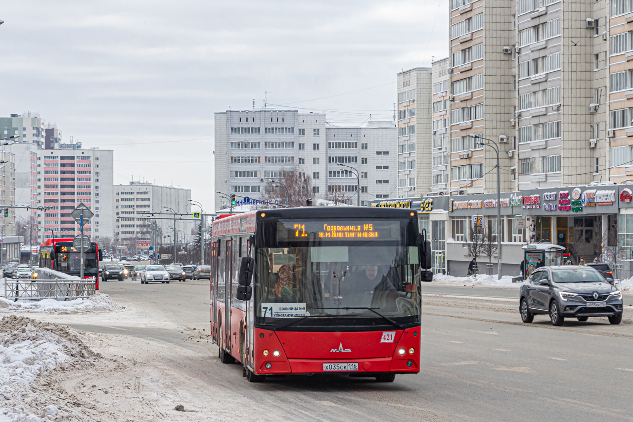 Татарстан, МАЗ-203.069 № 421