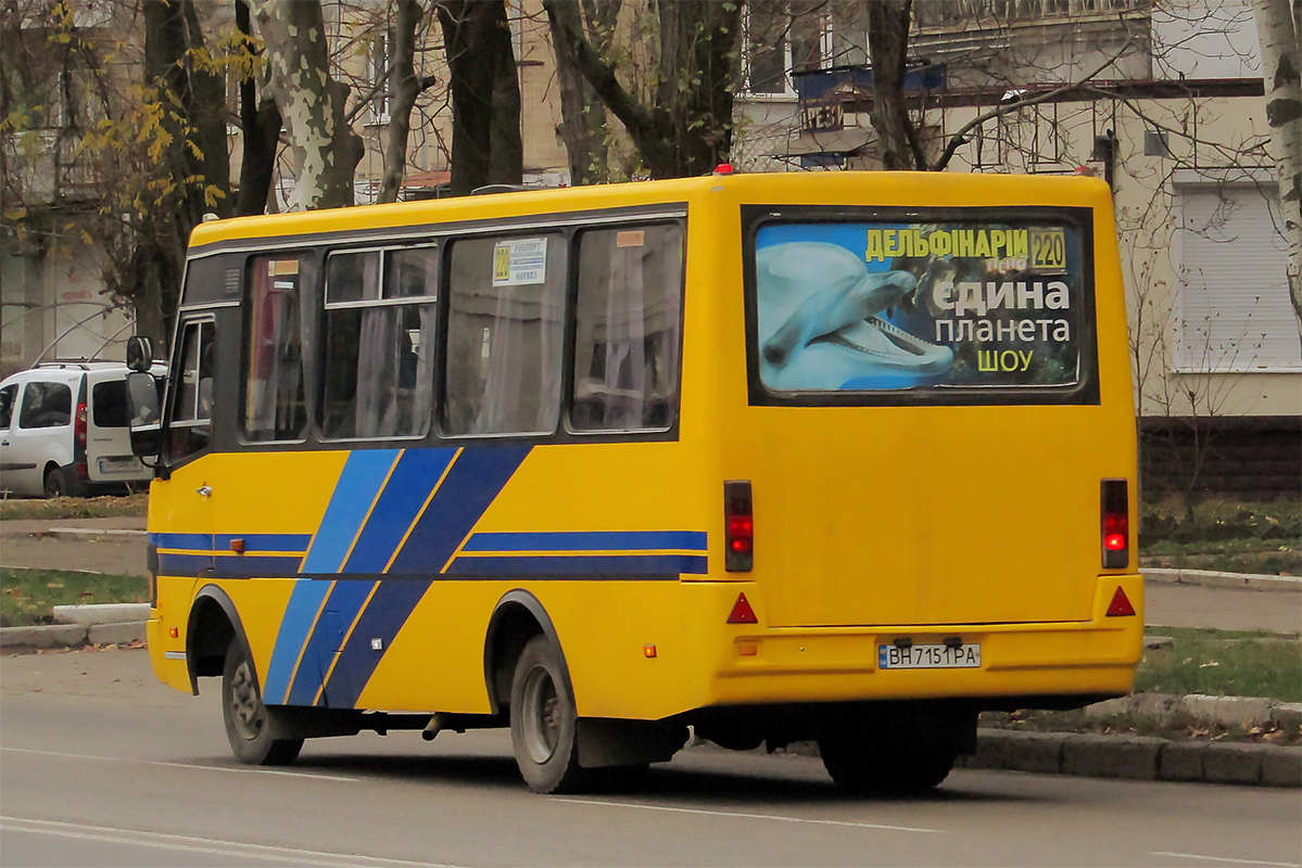 Одесская область, БАЗ-А079.14 "Подснежник" № BH 7151 PA