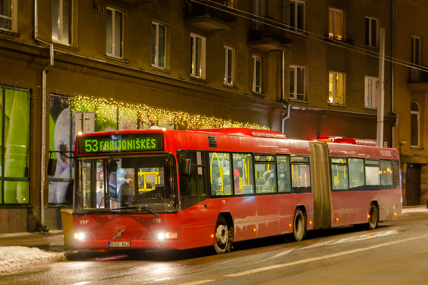 Литва, Volvo 7700A № 779